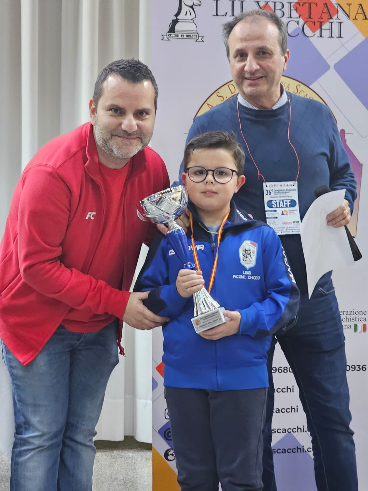 第三十六届青年国际象棋锦标赛，来自阿格里真托的 Luigi Picone Chiodo 获得第一名