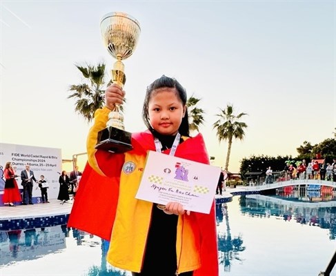 国际象棋：越南在 2024 年世界青少年快棋锦标赛中夺得金牌 |文化体育
